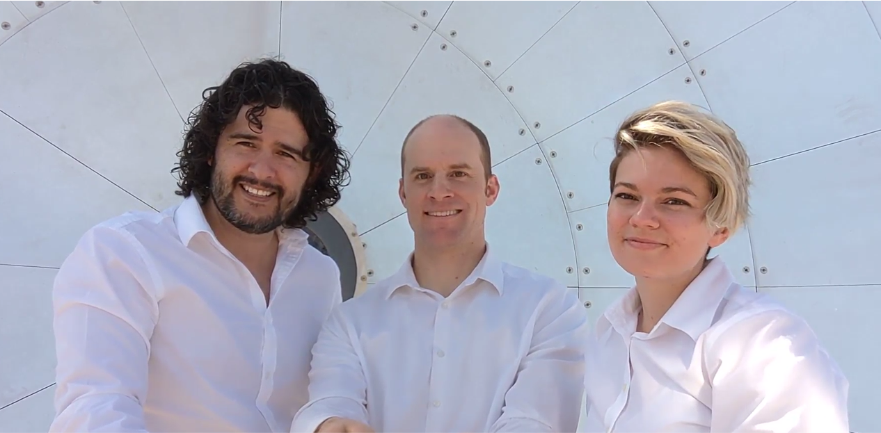 Left to right: Christian Davila-Peralta, Justin Hyatt and Roslyn Norman. Left to right: Christian Davila-Peralta, Justin Hyatt and Roslyn Norman.