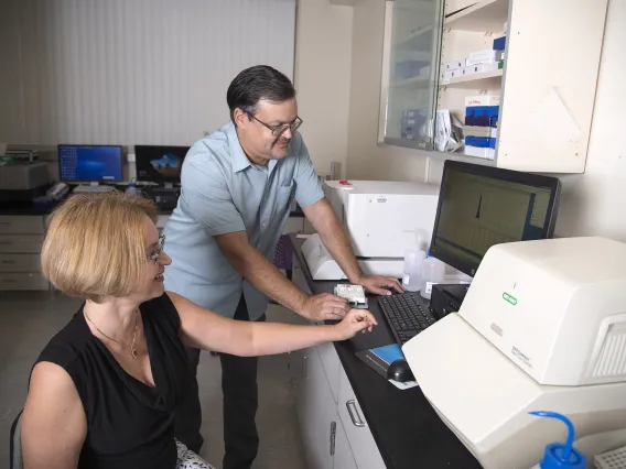 Olga Rafikova and Ruslan Rafikov, College of Medicine - Tucson.