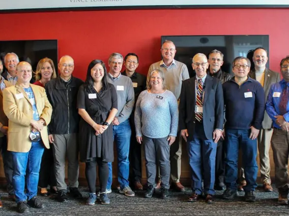 The 2023 Patent Medallion recipients and TLA colleagues pose for a photo.