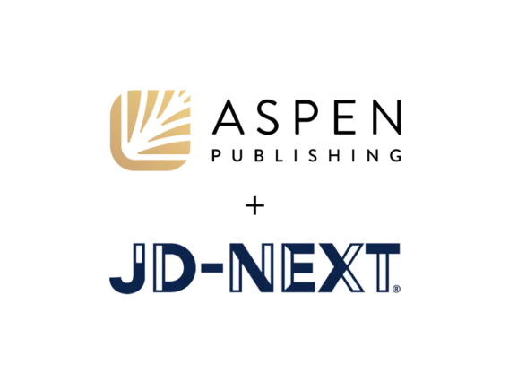 Aspen Publishing and JD-Next logos