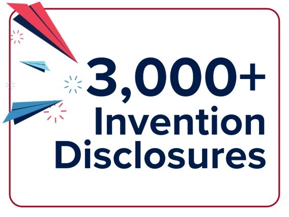 3000+ Invention Disclosures