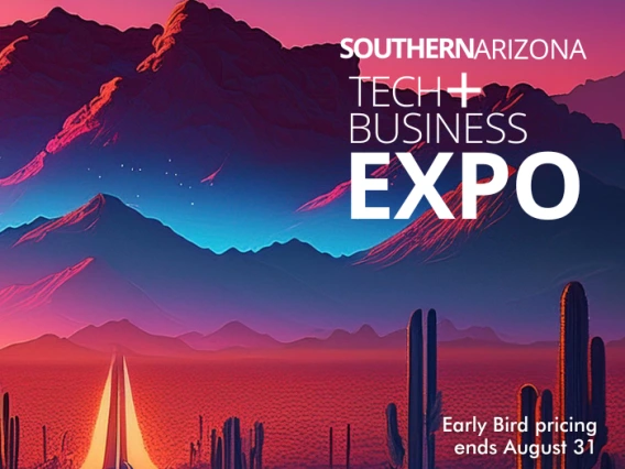 Southern Arizona Tech + Business Expo promo graphic