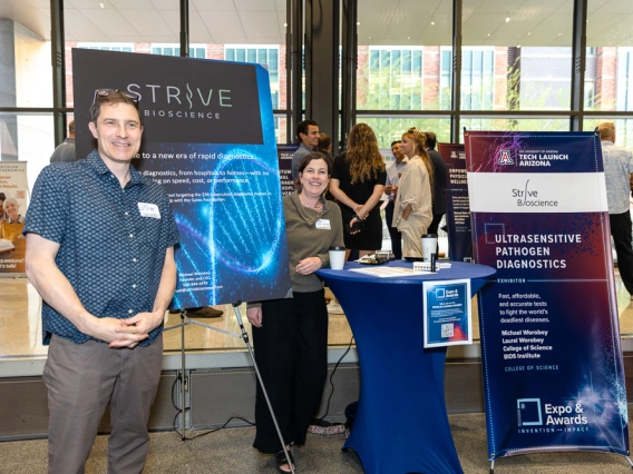 Mike and Laurel Worobey present Strive Bioscience.