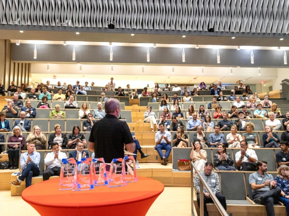 The crowd at the I-Squared Awards & Expo. 