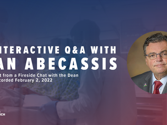 An Interactive Q&A with Dean Michael Abecassis