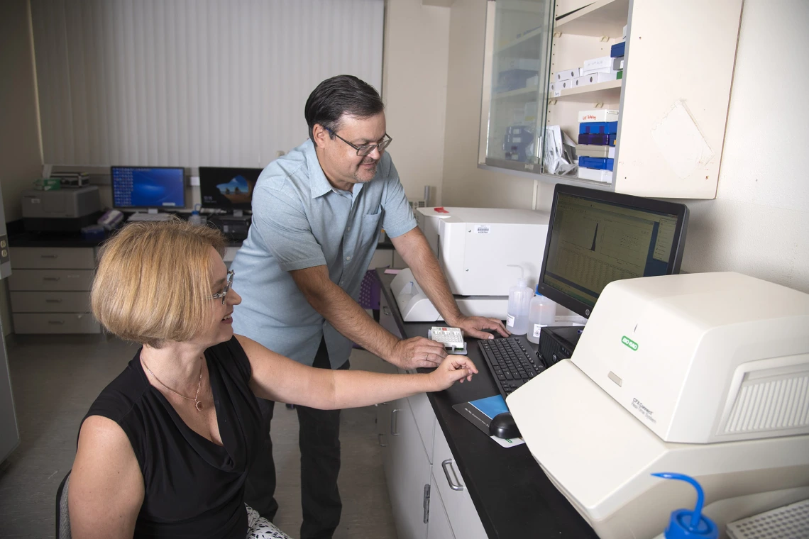 Olga Rafikova and Ruslan Rafikov, College of Medicine - Tucson.