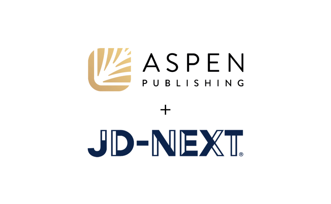 Aspen Publishing and JD-Next logos