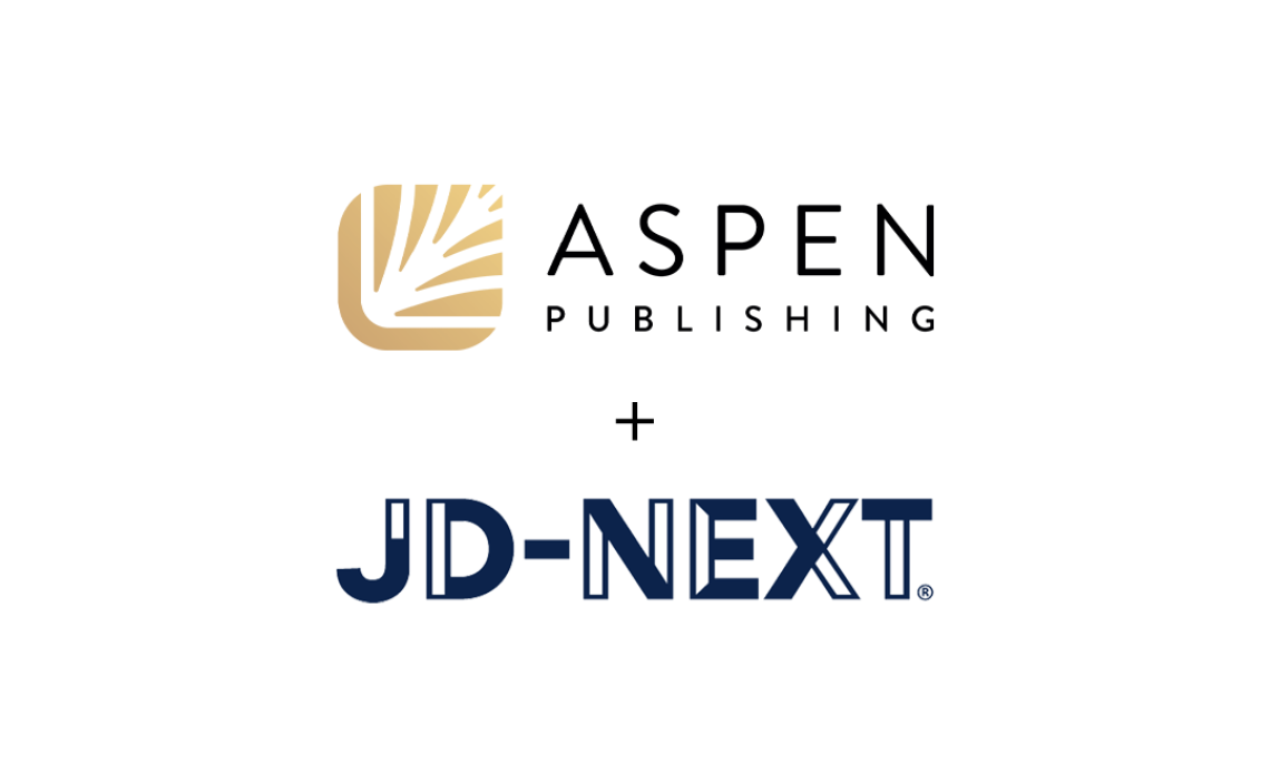 Aspen Publishing and JD-Next logos
