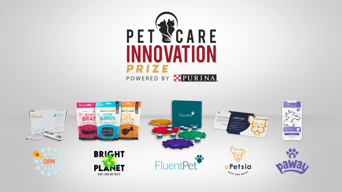 Five teams were named as winners of the Purina Pet Care Innovation Prize 2022.