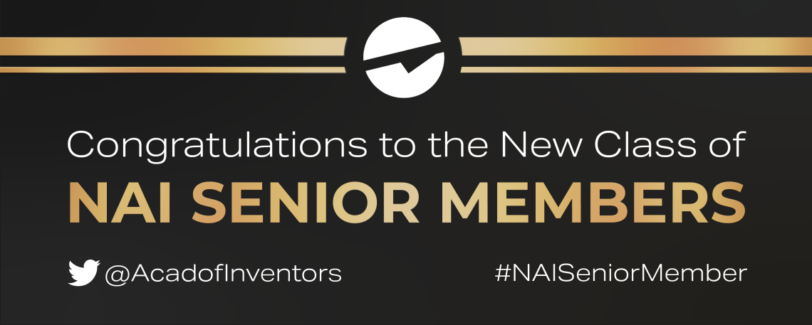 The National Academy of Inventors Honors the 2022 Senior Members