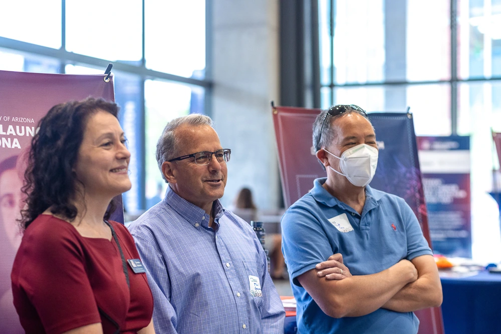 Carmie Garzione, Phil Lacovara, and Elliot Cheu. 
