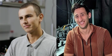 Left to right: Nicolas Deshler and Itay Ozer