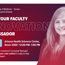 Julie Ledford, associate professor at the College of Medicine - Tucson