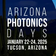 Arizona Photonics Days promotional banner