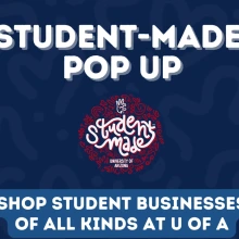 Infographic promotion Student-made pop up