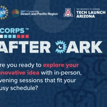 Flyer for I-Corps After Dark 