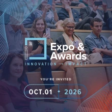 Promotional graphic of I-Squared Expo & Awards on October 1 2026 from 4-7 pm.