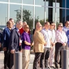 University of Arizona inventors who earned patents in the past year gather in the sunshine to celebrate their accomplishments.
